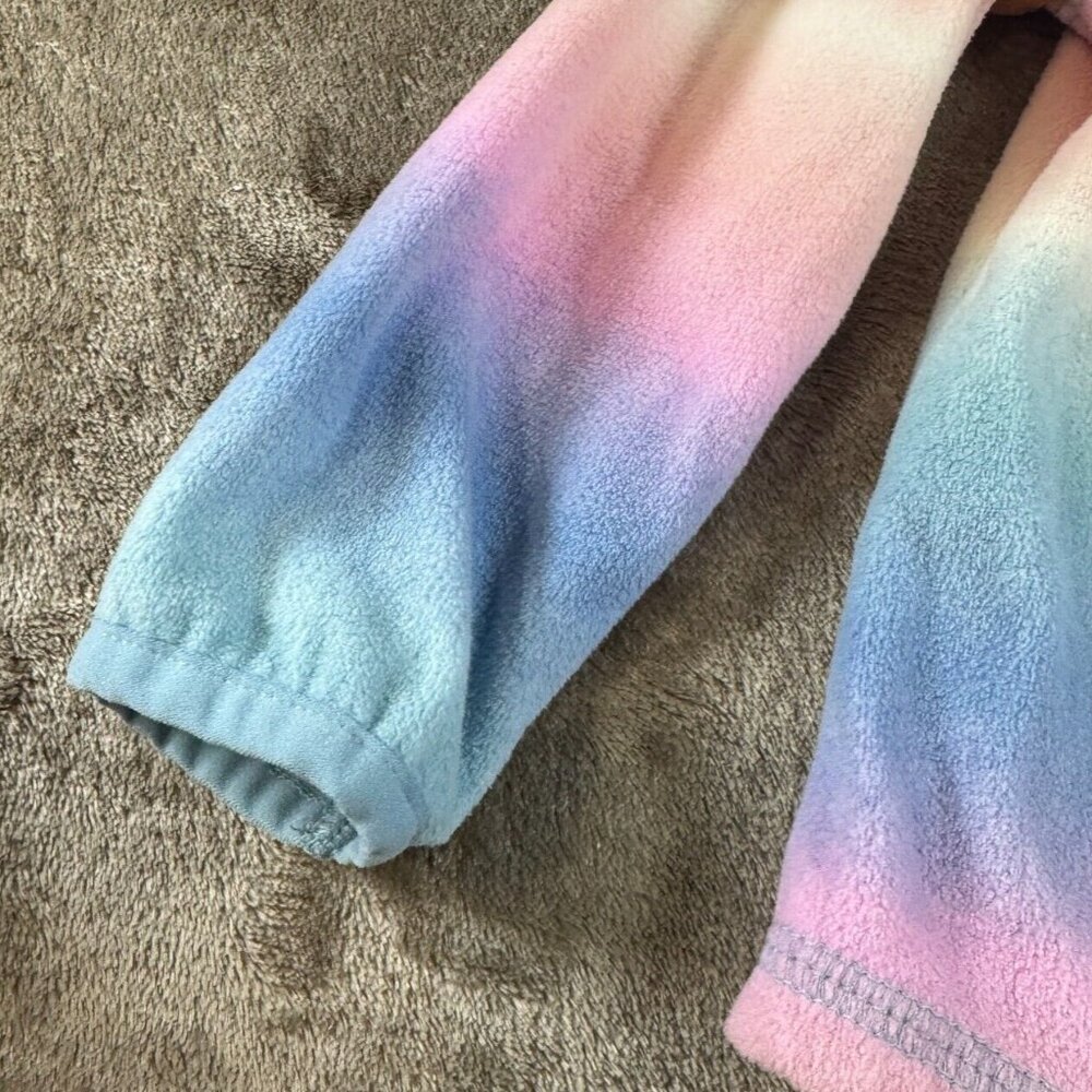 OSHKOSH B'GOSH Girls 1/4 Zip Colorful Fleece & Carters Zip up Hoodie SIZE 18M - Picture 6 of 15